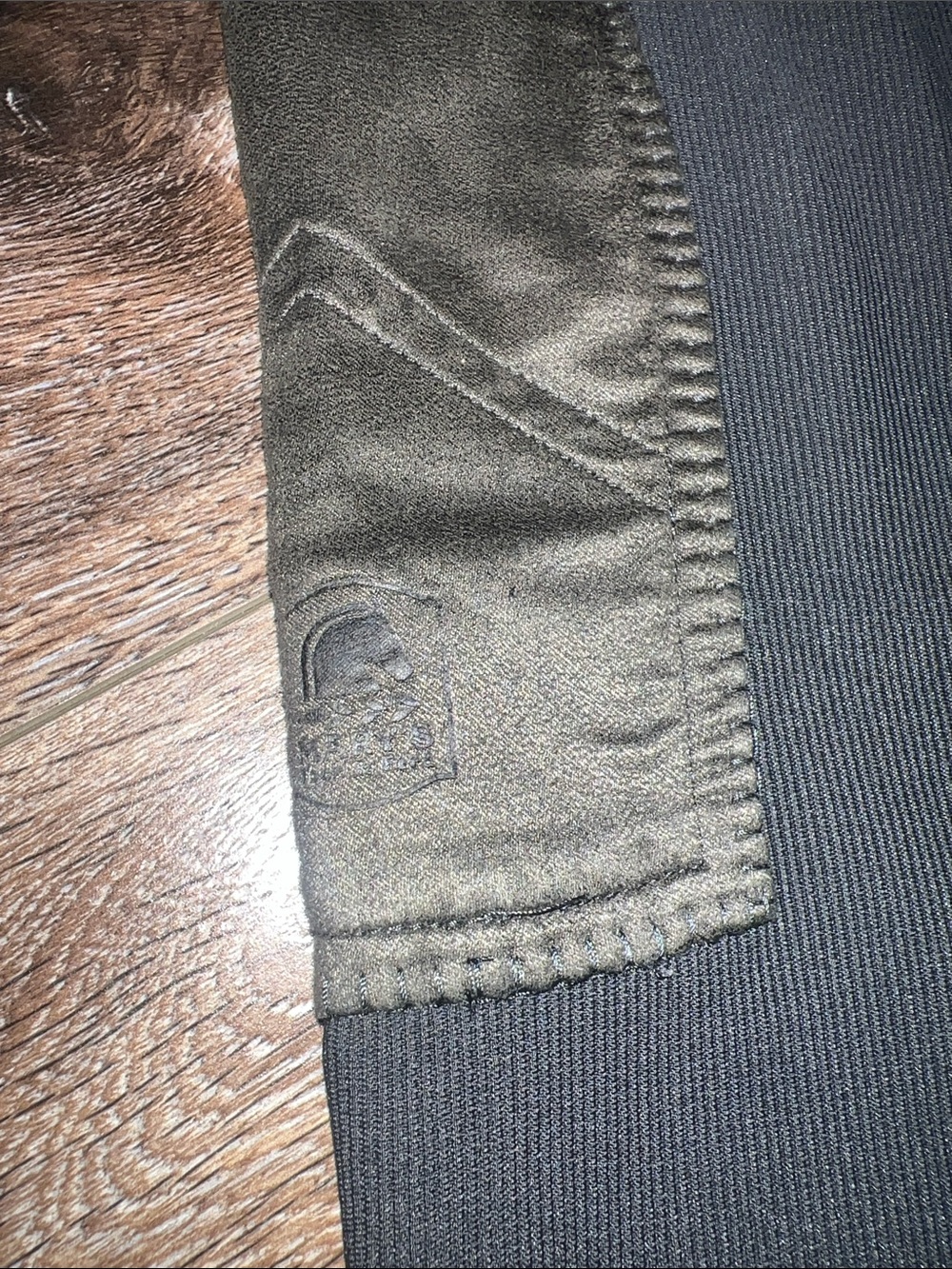 Mary's Tack & Feed Ribbed Equestrian Riding Breaches / Jodhpurs In Olive Green 🐎 - Picture 3 of 6
